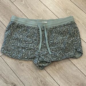 Maurices Leopard shorts